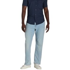 NEW George Men’s Light Wash Bootcut Stretch Jeans Midrise Regular & Big Man Size